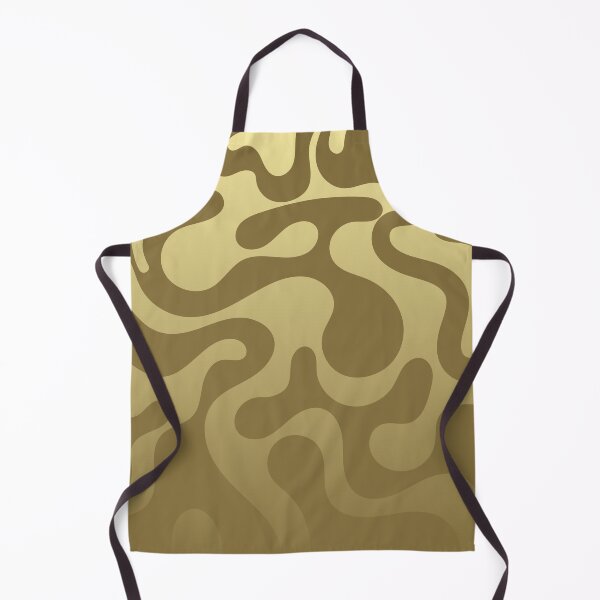 Item preview, Fluid Topography – Abstract Organic Gradient Pattern | Yellow designed and sold by Frohyou.