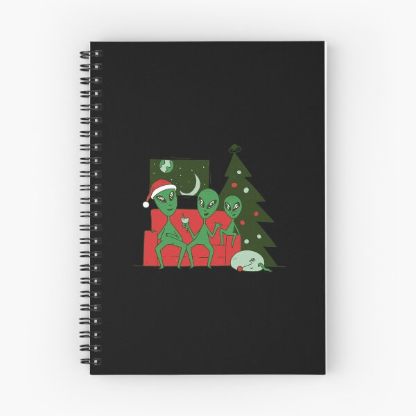 Item preview, Alien Family Chilling On Couch By Christmas Tree Gifts designed and sold by Saad Akchich.