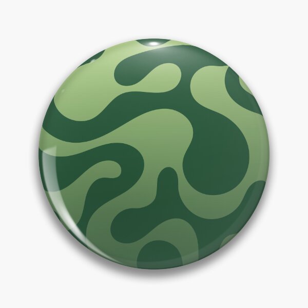 Item preview, Fluid Topography – Abstract Organic Gradient Pattern | Green designed and sold by Frohyou.