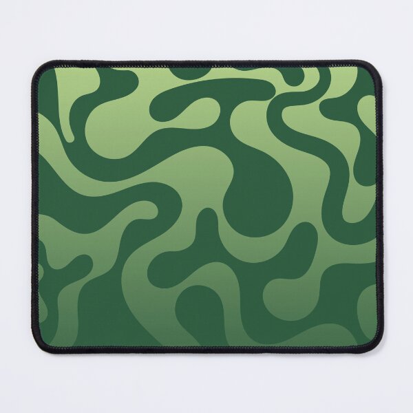 Item preview, Fluid Topography – Abstract Organic Gradient Pattern | Green designed and sold by Frohyou.