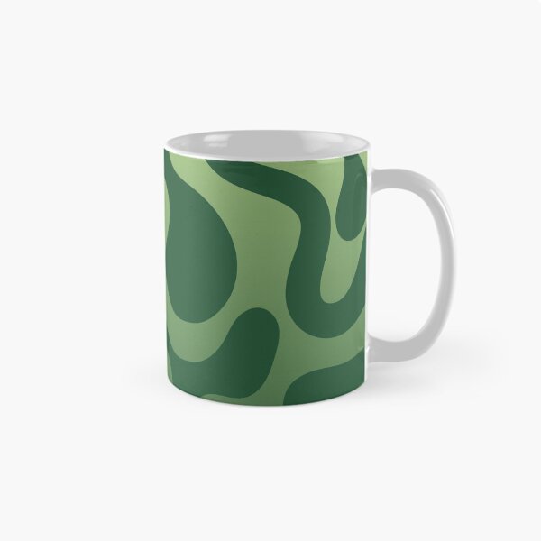 Item preview, Fluid Topography – Abstract Organic Gradient Pattern | Green designed and sold by Frohyou.