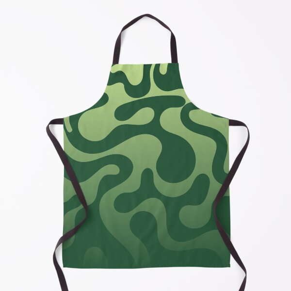 Item preview, Fluid Topography – Abstract Organic Gradient Pattern | Green designed and sold by Frohyou.