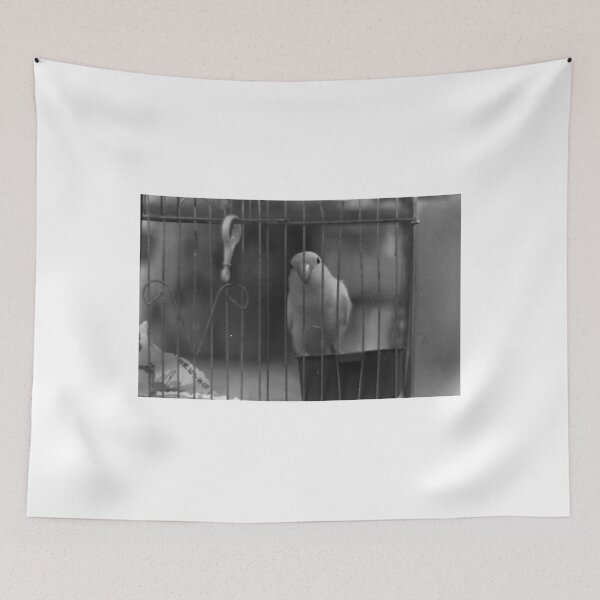 Item preview, Little Caged Bird Vintage Portrait designed and sold by Chereaarika.