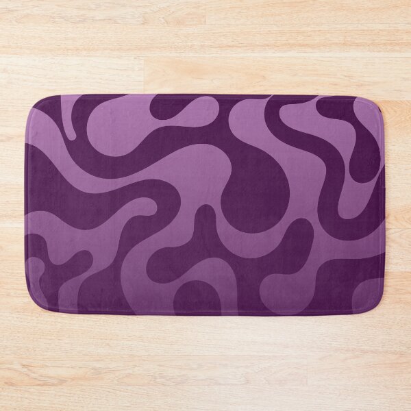 Item preview, Fluid Topography – Abstract Organic Gradient Pattern | Purple designed and sold by Frohyou.