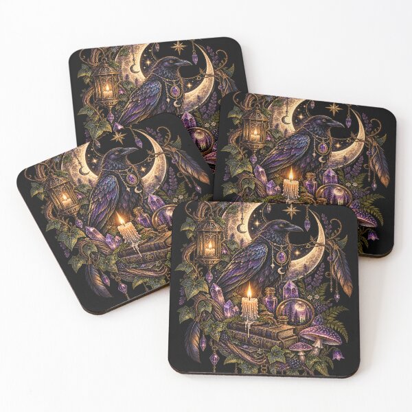 Item preview, Raven Moon Witchcore designed and sold by Losthope Creations.