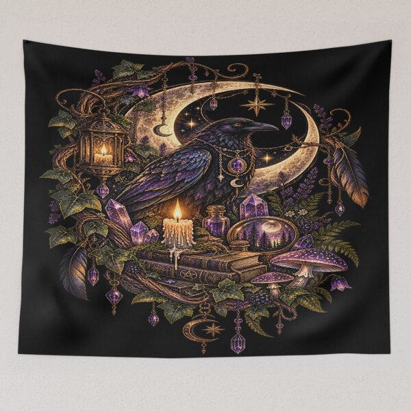 Item preview, Raven Moon Witchcore designed and sold by Losthope Creations.