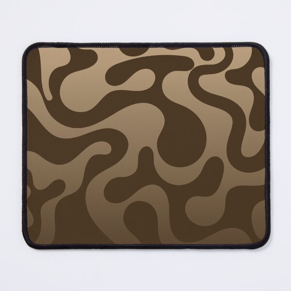 Item preview, Fluid Topography – Abstract Organic Gradient Pattern | Brown designed and sold by Frohyou.