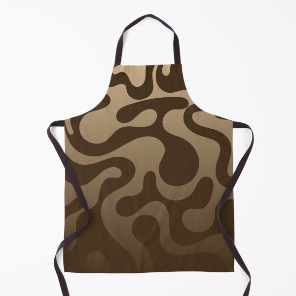Item preview, Fluid Topography – Abstract Organic Gradient Pattern | Brown designed and sold by Frohyou.