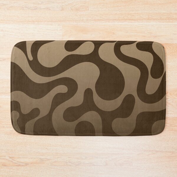Item preview, Fluid Topography – Abstract Organic Gradient Pattern | Brown designed and sold by Frohyou.