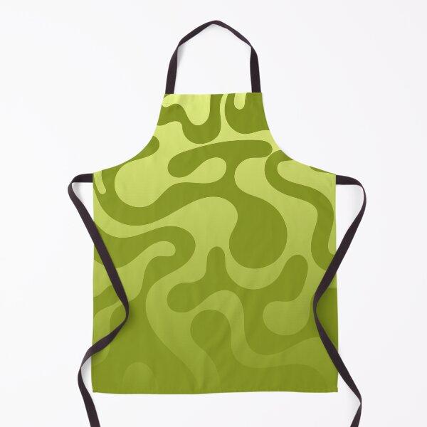 Item preview, Fluid Topography – Abstract Organic Gradient Pattern | Chartreuse designed and sold by Frohyou.