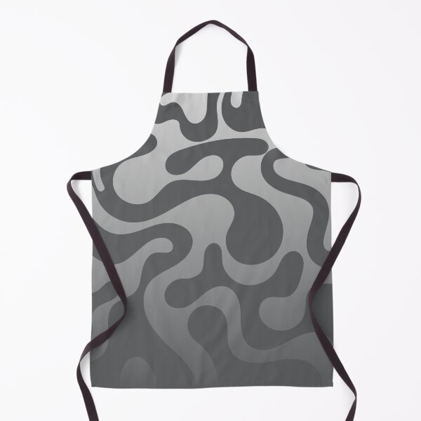 Item preview, Fluid Topography – Abstract Organic Gradient Pattern | Gray designed and sold by Frohyou.