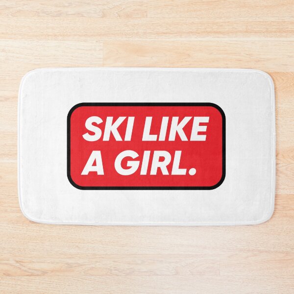 Item preview, ski like a girl Christmas Edition designed and sold by Gravy-tee07.