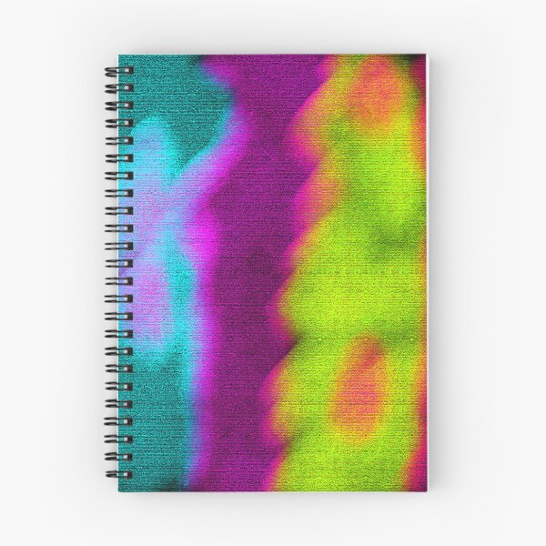 Item preview, Mystic Color Flow – Teal Magenta and Lime Abstract Art designed and sold by MysticPurpleHue.