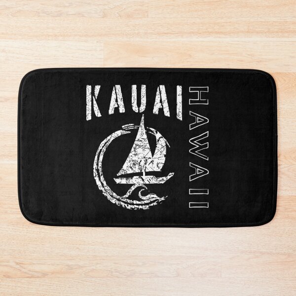 Item preview, Kauai Hawaii, HI Sailing Gift, LAZY TIDE VIBE Sailboat, Boating, Yacht, Cruise, North Shore, Hanalei Bay Beach designed and sold by ArtByBollwitt.