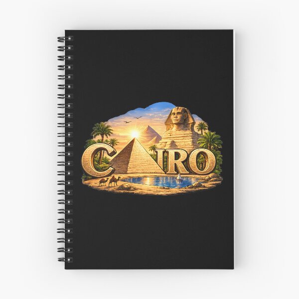 Item preview, Cairo Egypt – Pyramids of Giza & Great Sphinx Travel Design designed and sold by SVALANART.