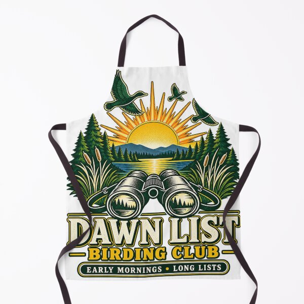 Item preview, Dawn List Birding Club Birdwatcher Nature Design designed and sold by Saad Akchich.