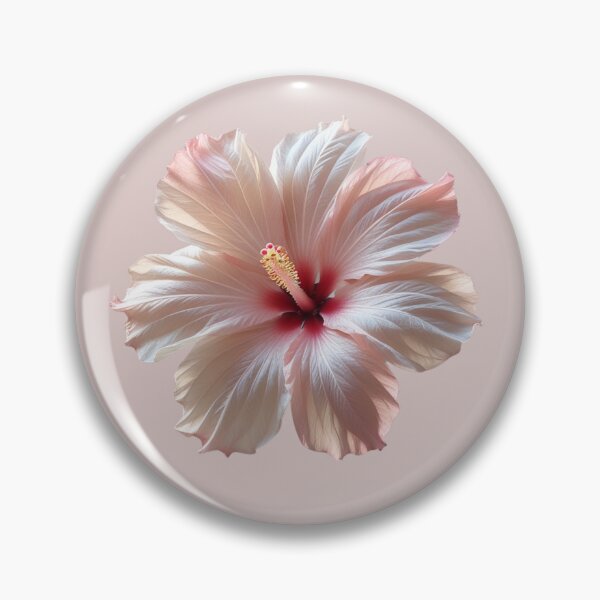 Item preview, Aesthetic Pink Hibiscus Flower designed and sold by mimikaka.