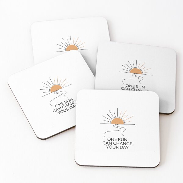 Item preview, One Run Can Change Your Day - Running Design designed and sold by RunningWhiskers.