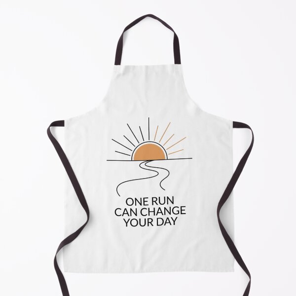 Item preview, One Run Can Change Your Day - Running Design designed and sold by RunningWhiskers.