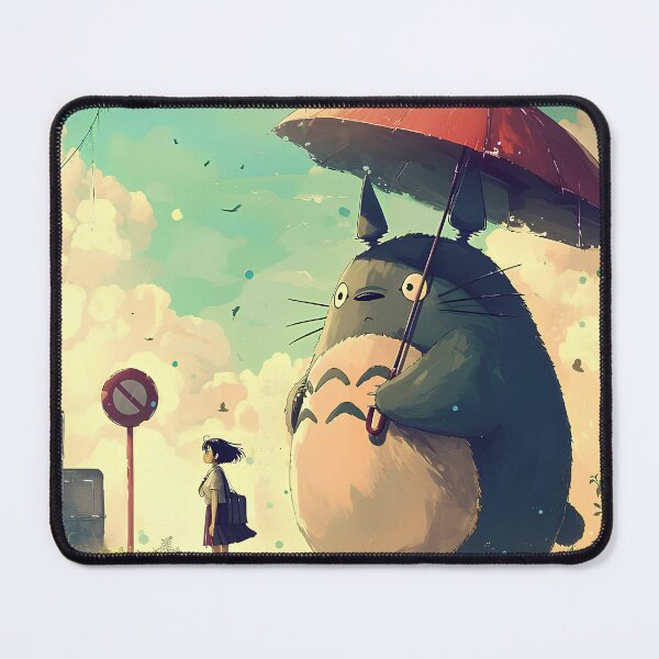 Item preview, Cute kawaii art girl [[totoros's]] -%[ghiblis]%- waiting aways gather designed and sold by osianbunart.