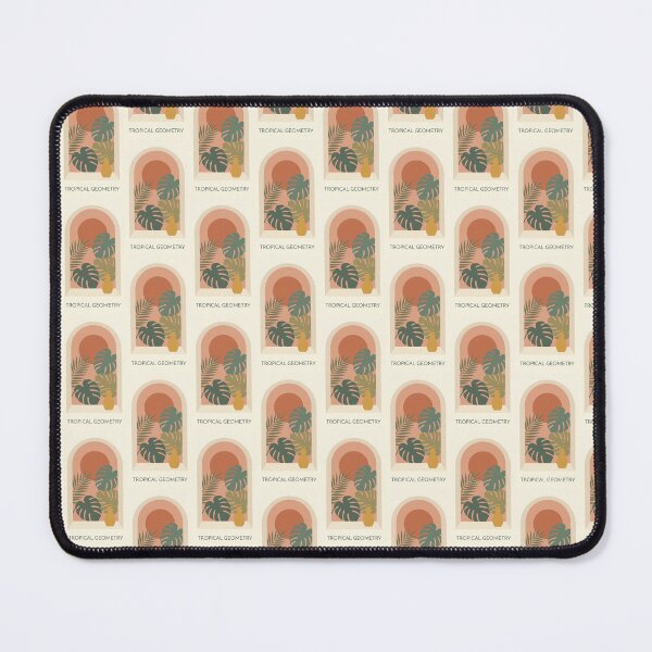 Item preview, Tropical Geometry Monstera Window Illustration designed and sold by Itsheartshop.