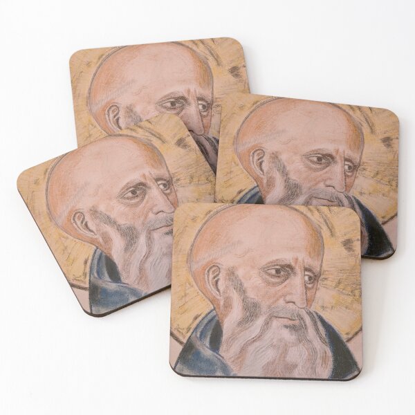 Item preview, St. Benedict designed and sold by ScottSvanefeltArt.