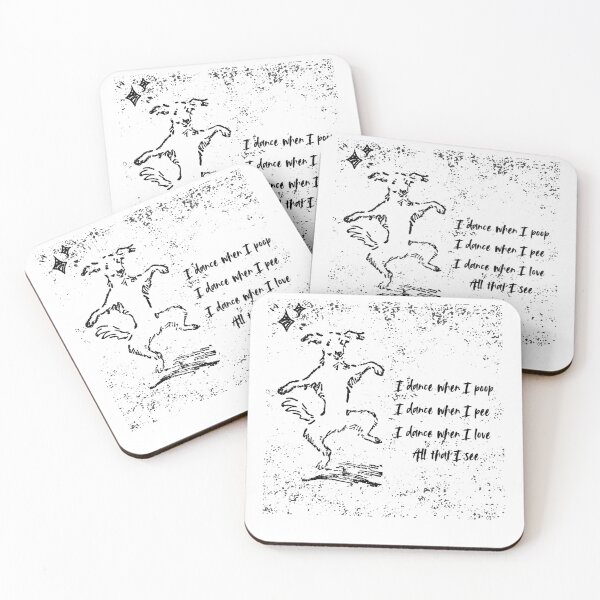 Item preview, Delightful Dancing Dog  designed and sold by SunandShade.