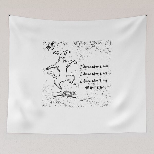 Item preview, Delightful Dancing Dog  designed and sold by SunandShade.