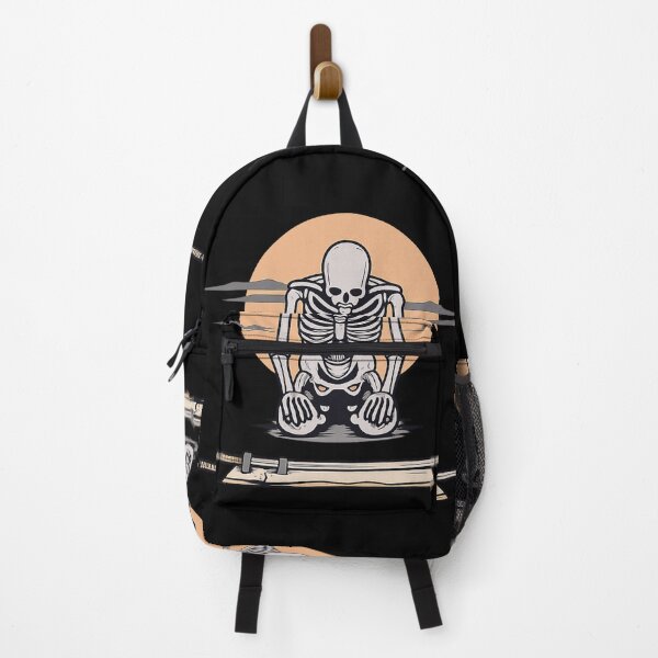 Item preview, Skeleton Meditation Sunset Shirt | Samurai Zen Design designed and sold by MOCH- ART.