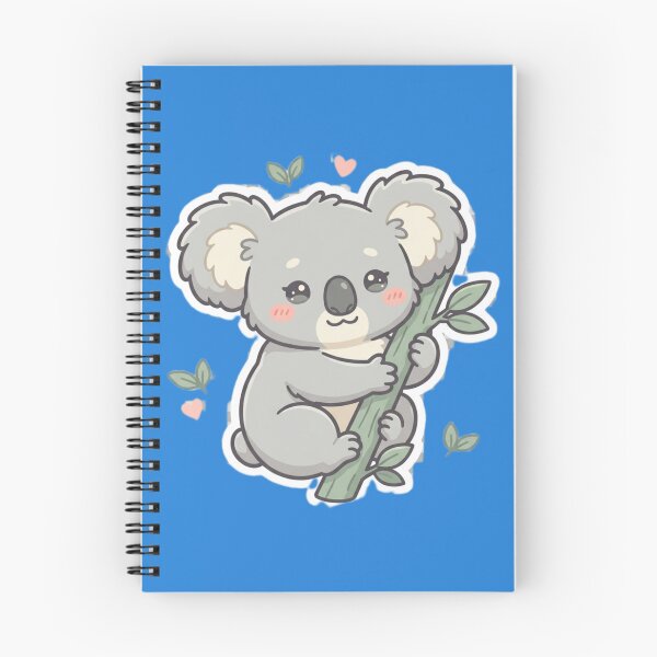 Item preview, Kawaii Koala Eucalyptus Cute Australian Animal designed and sold by Tinydoodlenest .
