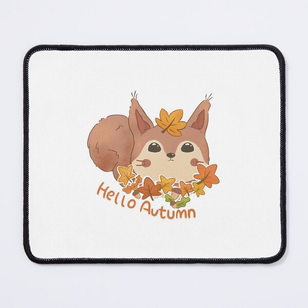 Item preview, Hello Autumn Squirrel designed and sold by mugi's.