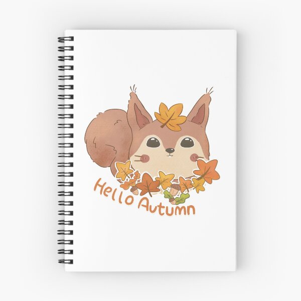 Item preview, Hello Autumn Squirrel designed and sold by mugi's.