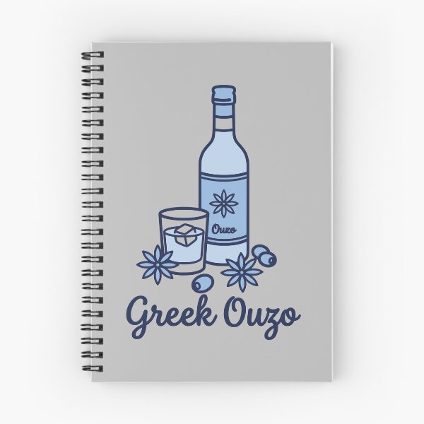 Item preview, Greek Ouzo Aesthetic Mediterranean Vacation designed and sold by MavtM.