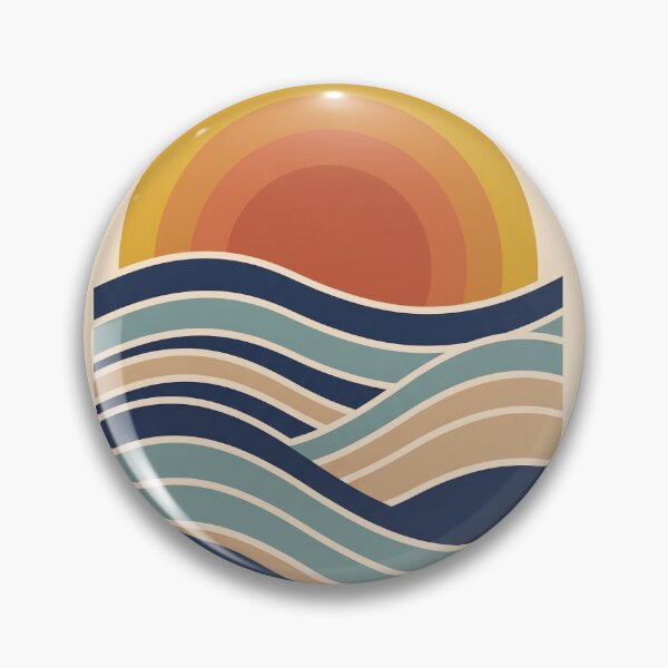 Item preview, Pacific Dreams Sunset Ocean Waves designed and sold by Itsheartshop.
