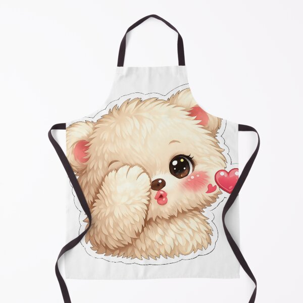 Item preview, Sweetheart Teddy Bear — Adorable Kawaii Love & Kiss Plush Art designed and sold by SunilVault.