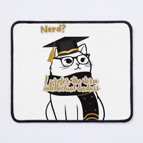 Item preview, Cute Nerdy Cat designed and sold by Vinaelly.