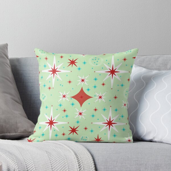 Item preview, Mid Century Modern Retro Stars-1950s Atomic Space Age Pattern designed and sold by horizonandpine.