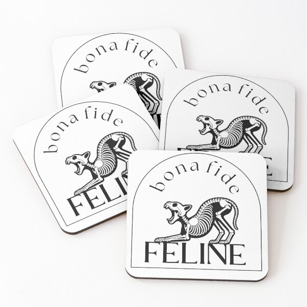 Item preview, Bona Fide Feline Skeleton designed and sold by SunandShade.
