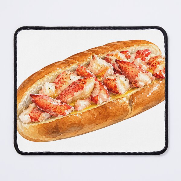 Item preview, Connecticut Style Hot Buttered Lobster Roll designed and sold by saltyhydrangea.