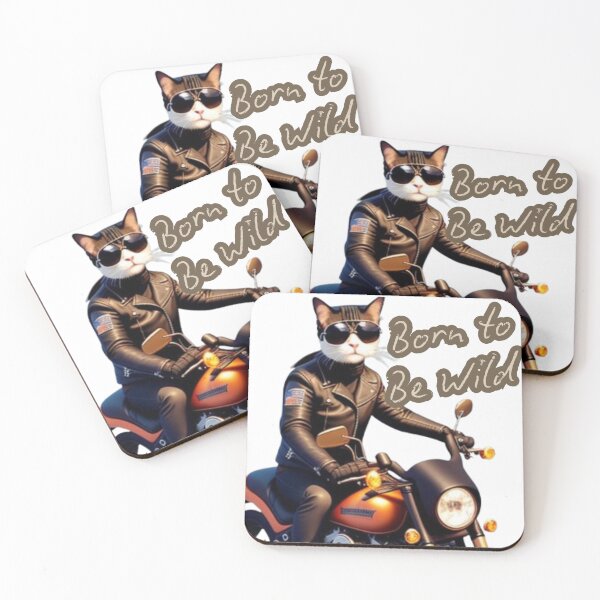 Item preview, Cute Biker Cat designed and sold by Vinaelly.