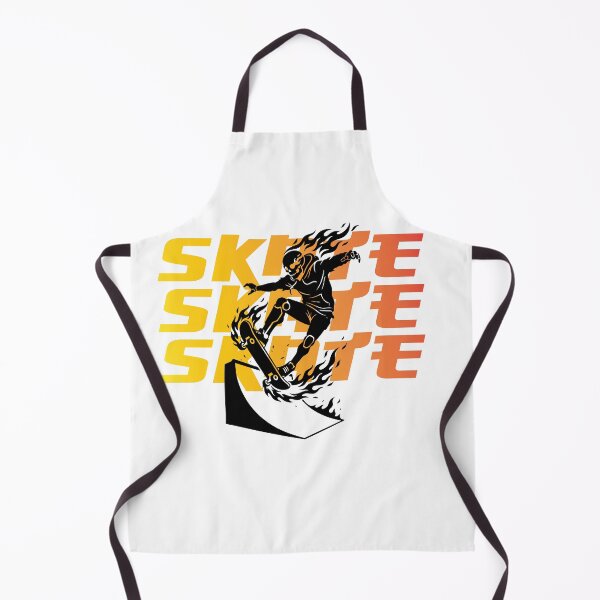 Item preview, Skate Skate Skate Flaming Skeleton Graphic designed and sold by bolayousri.
