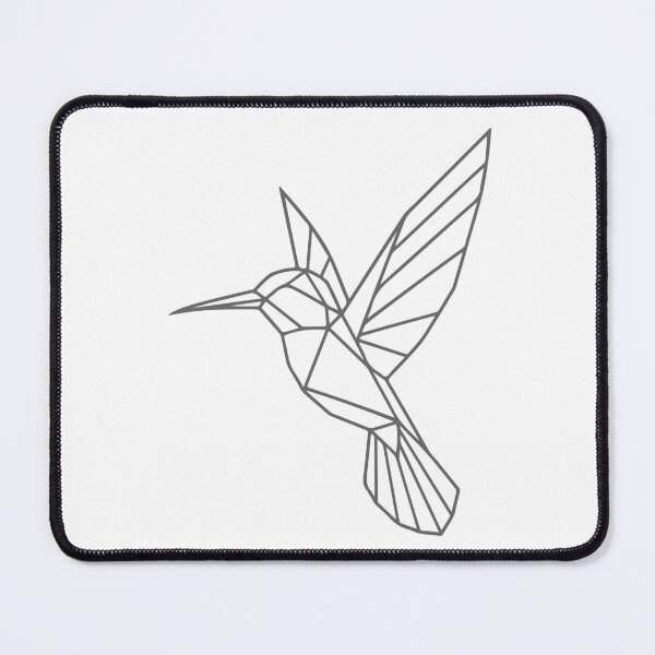Item preview, Geometric Hummingbird | Minimalist Bird & Nature Line Art designed and sold by HexVoid.