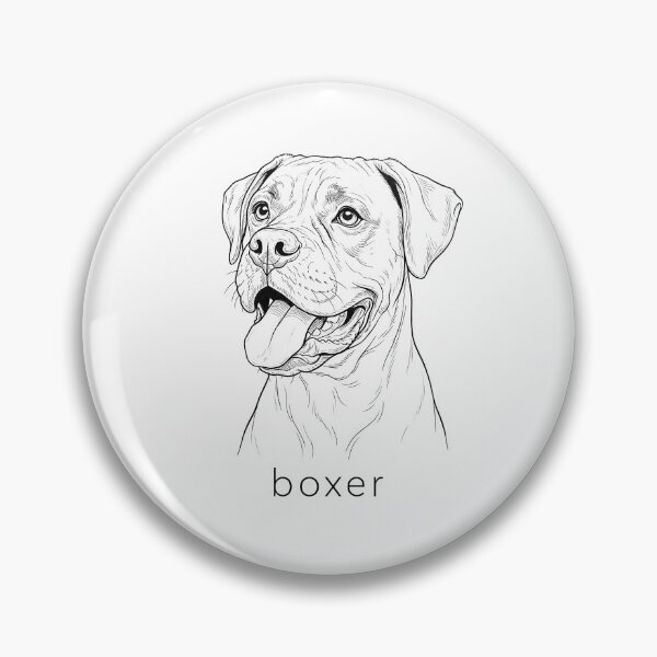 Item preview, Boxer Line Art designed and sold by SUP-R-Ts.