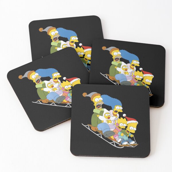 Item preview, Yellow Cartoon Family Christmas Sledding designed and sold by ZachDowns.