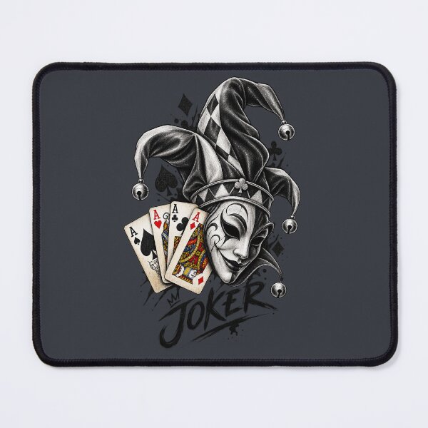 Item preview, Dark Joker Jester Playing Cards Back Print designed and sold by PrintGo26.