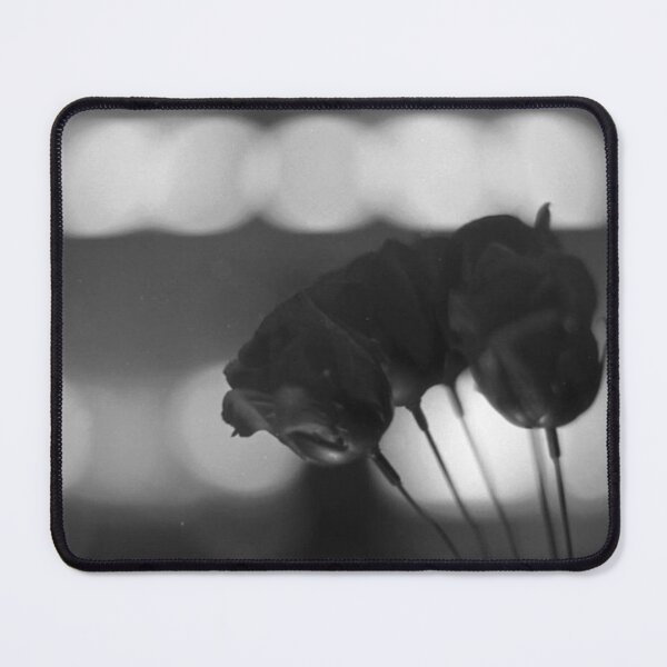 Item preview, Noir Bokeh Floral Silhouette designed and sold by Chereaarika.