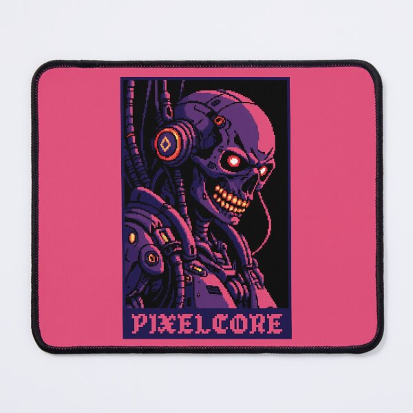 Item preview, Skeleton Cyberpunk Cyborg Android Pixel Art {PIXELCORE} designed and sold by PIXELCORE-TEE.