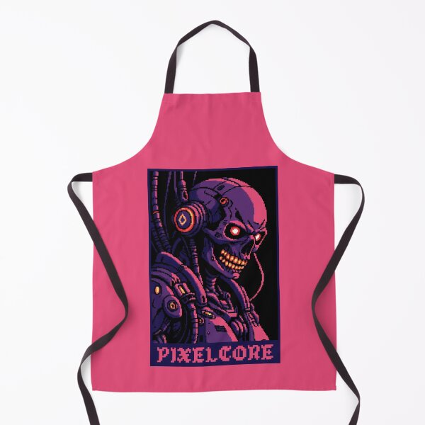 Item preview, Skeleton Cyberpunk Cyborg Android Pixel Art {PIXELCORE} designed and sold by PIXELCORE-TEE.
