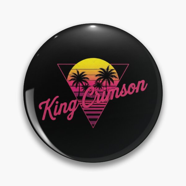 Item preview, King Crimson Retro designed and sold by mirandacruzArt.