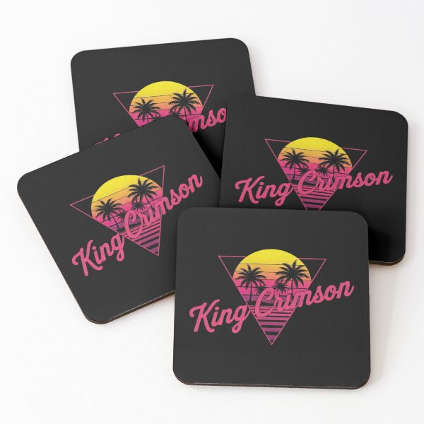 Item preview, King Crimson Retro designed and sold by mirandacruzArt.